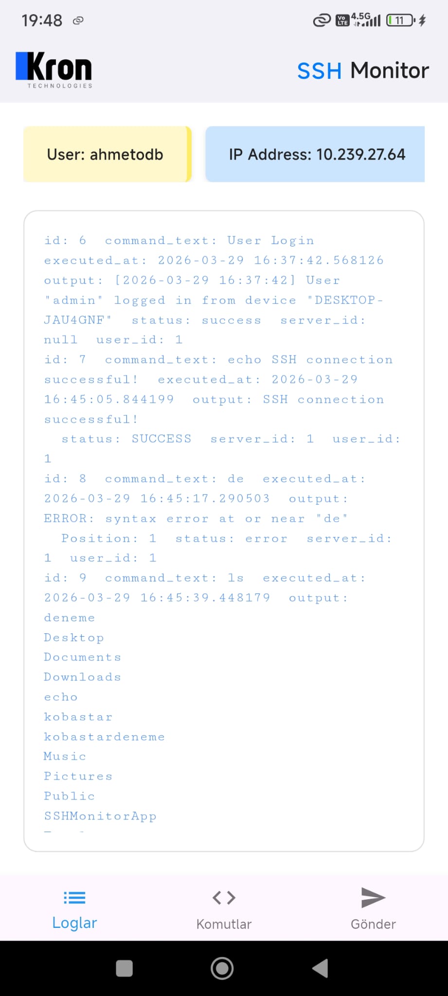 SSH Screenshot 18